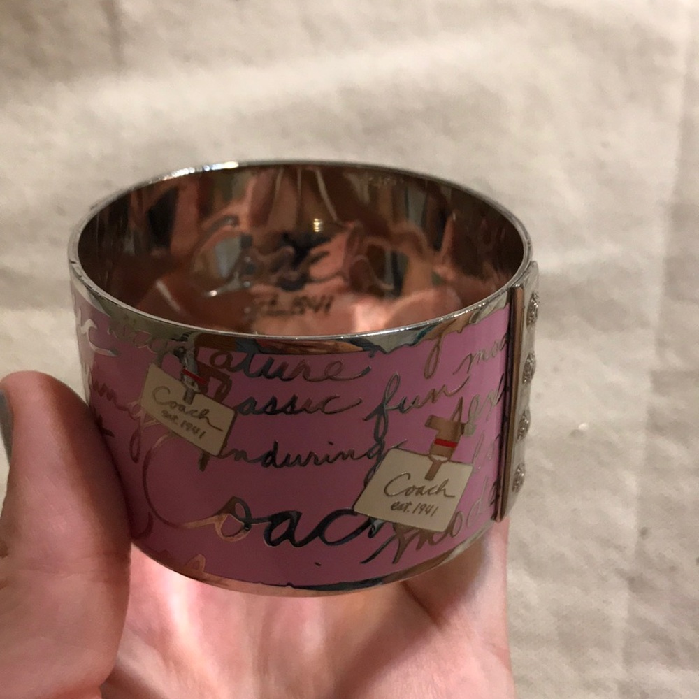 Pink Coach Bangle - Picture 3 of 4